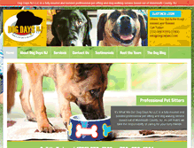 Tablet Screenshot of dogdaysnj.com